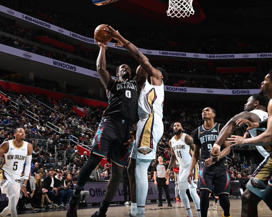 杜伦30+10+7锡安21分 活塞主场轻取鹈鹕